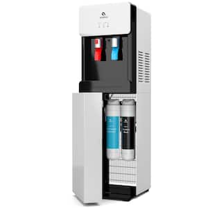 Self-Cleaning Touchless Bottle-Less Water Cooler Dispenser with Hot/Cold Water, Child Lock, NSF/UL/ENERGY STAR, White