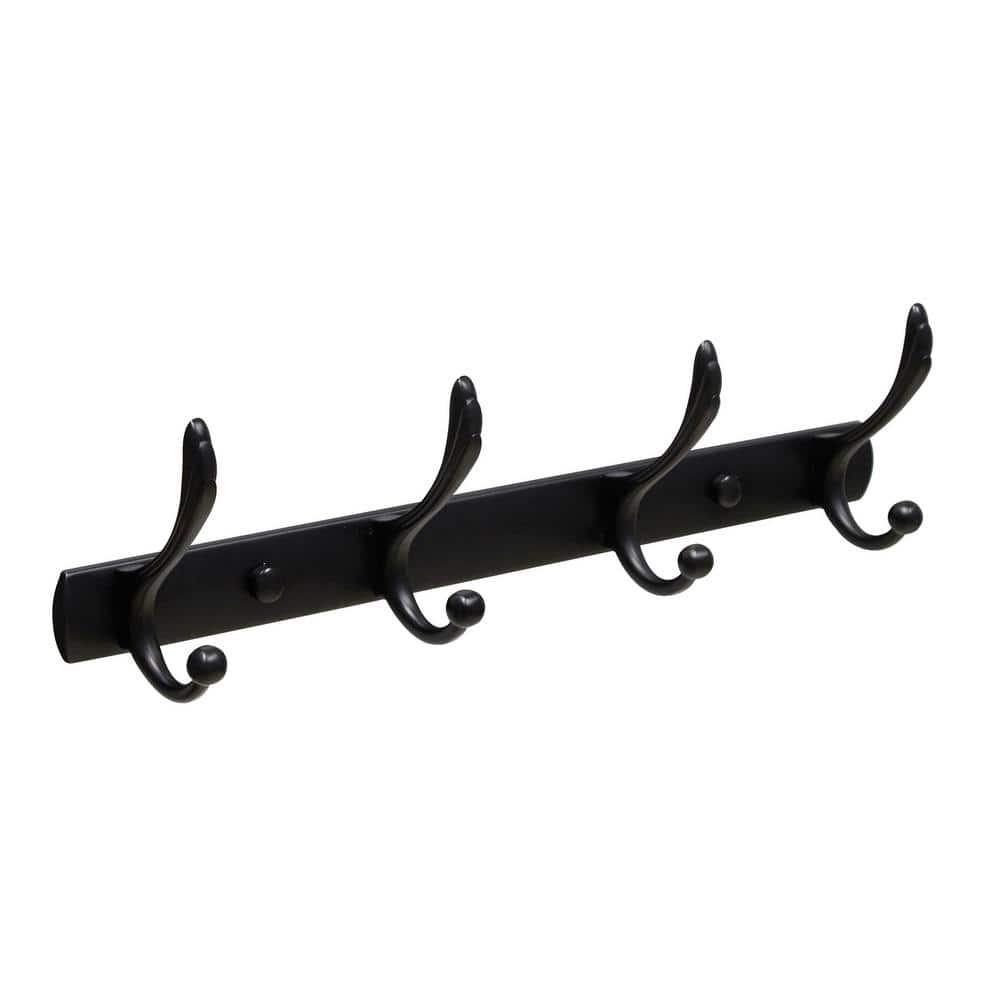 MODONA Large 4-Pronged Robe and Towel Hook in Rubbed Bronze 4H03-A-B ...