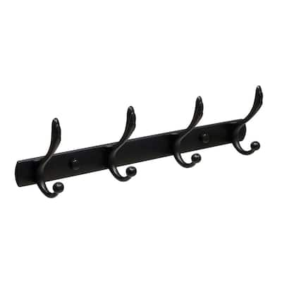 MODONA Large Triple Towel and Robe Hook in Rubbed Bronze-3H03-A-B - The ...