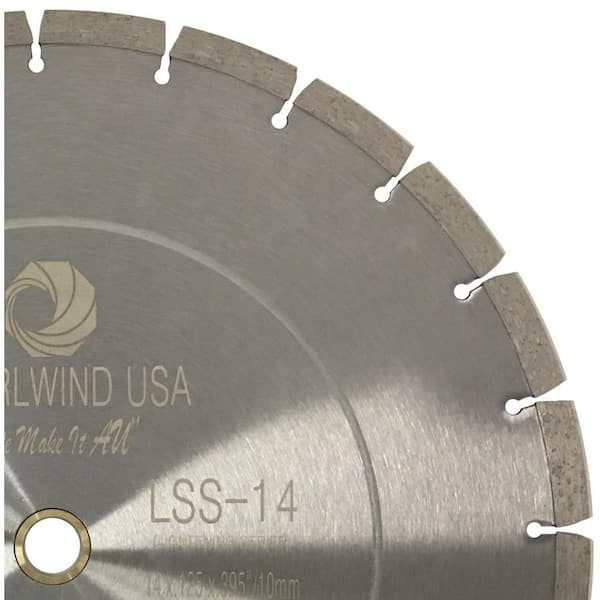 2Pack-14" Concrete Cured Concrete Hard Brick Field Stone Diamond Saw Blade-Best 2Pack-14" Concrete Cured Concrete Hard Brick Field Stone Diamond Saw Blade-Best
