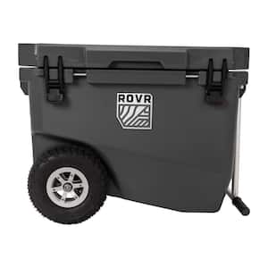 RovR RollR 45 qt. Wheeled Hard Cooler with Telescopic Handle