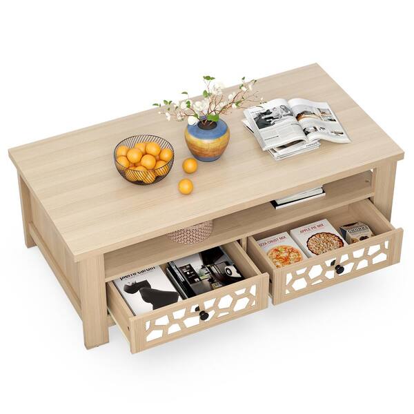 センターテーブル・ローテーブル truck furniture  OAK GLASS-TOP LOW TABLE OAK GLASS-TOP LOW TABLE | TRUCK FURNITURE