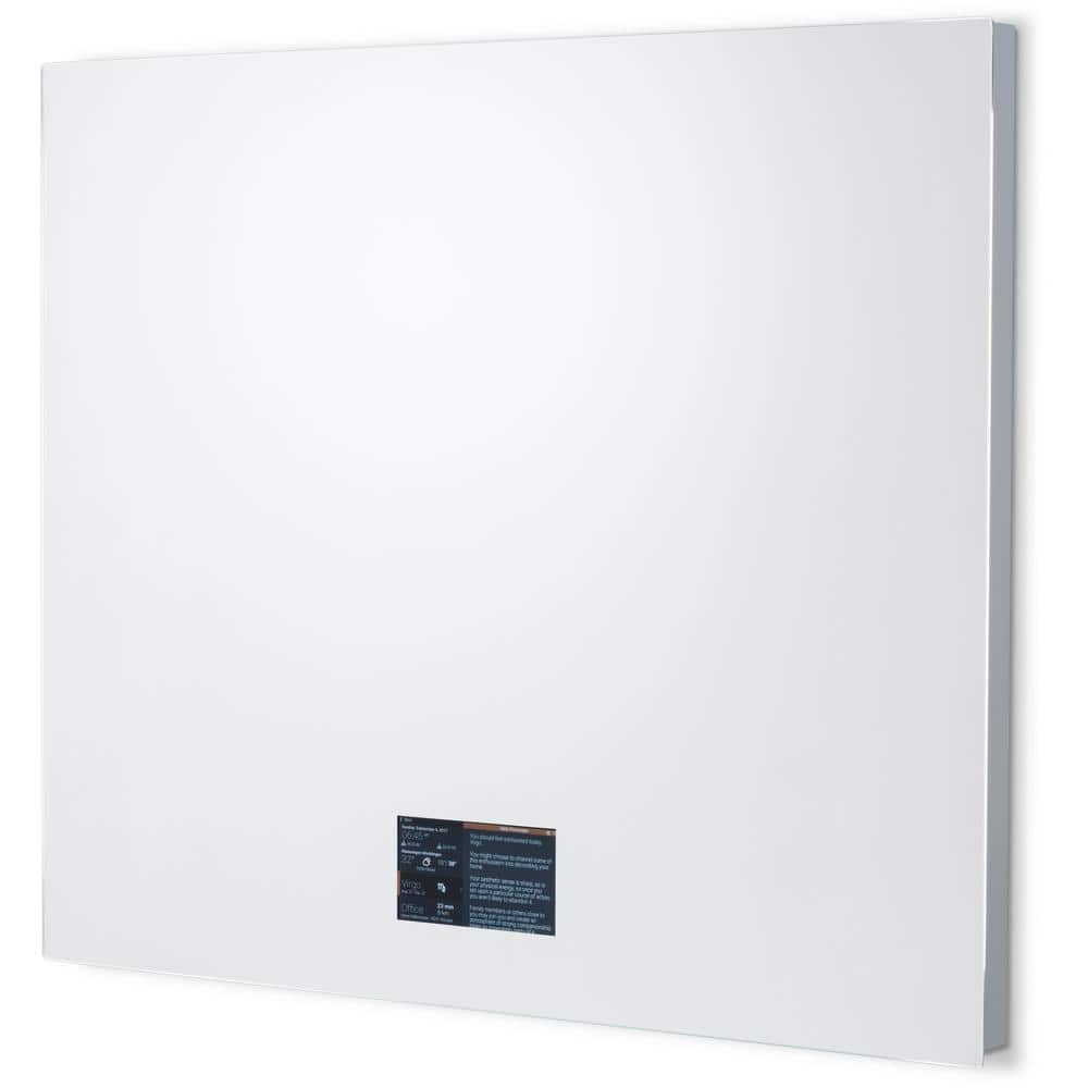 Smart 36 in. W x 30 in. H Frameless Rectangular Anti-Fog Bathroom Vanity Mi