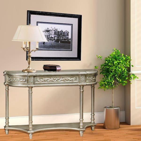 Pulaski Furniture Silver Storage Console Table