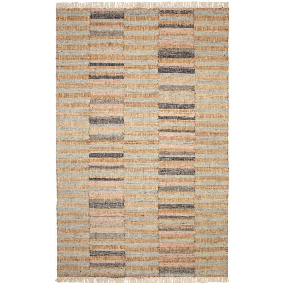 Ravel Stripe Handwoven Wool Blue 2 ft. x 3 ft. Indoor Area Rug price history on PriceWatchPro