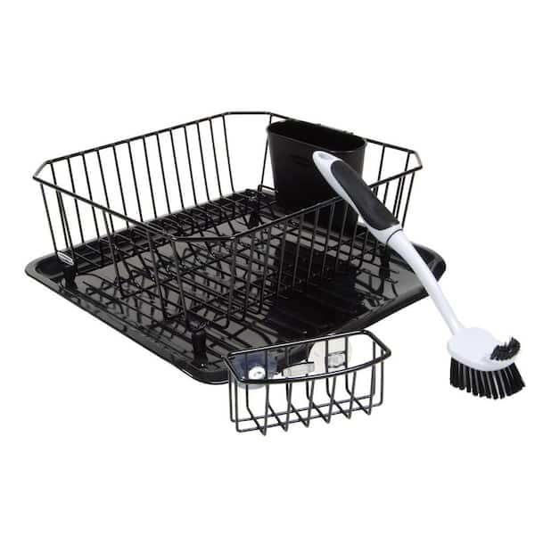Rubbermaid 13.81 In. x 17.62 In. Chrome Wire Sink Dish Drainer
