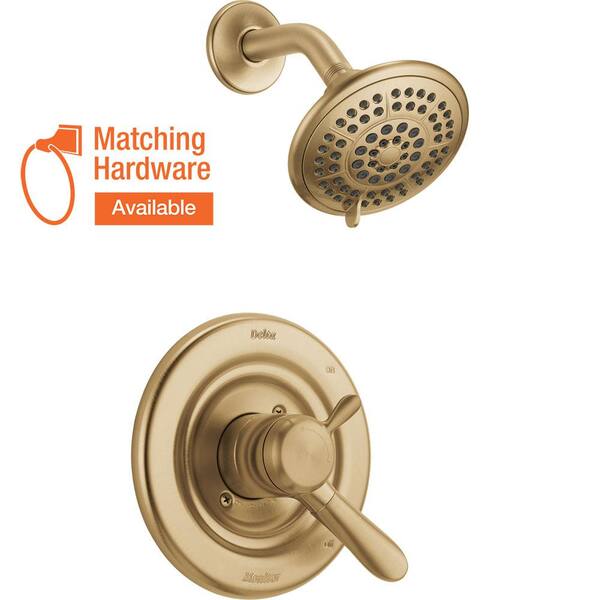 Delta Lahara 1Handle Shower Only Faucet Trim Kit in Champagne Bronze (Valve Not Included