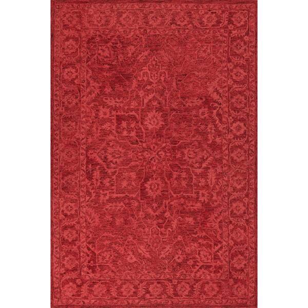 Addison Rugs Delano 4 Red 3 ft. 6 in. x 5 ft. 6 in. Area Rug