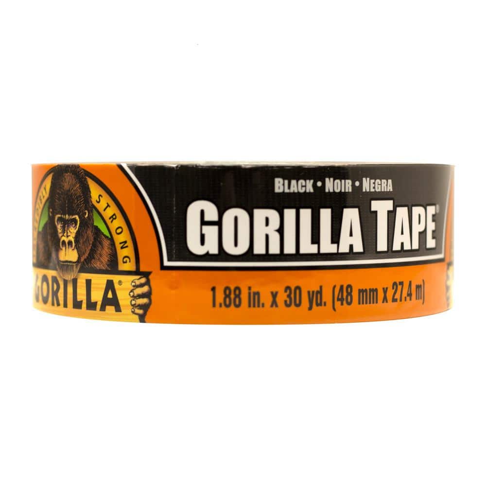 Gorilla 30 yd Black Duct Tape 106718 - The Home Depot