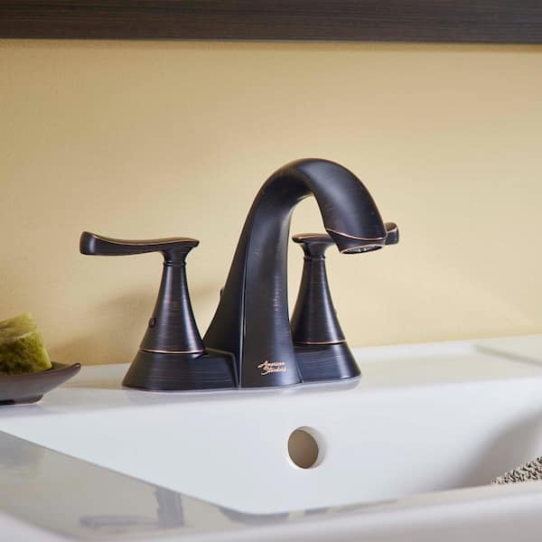 Chatfield 4 in. Centerset 2-Handle Bathroom Faucet in Legacy Bronze