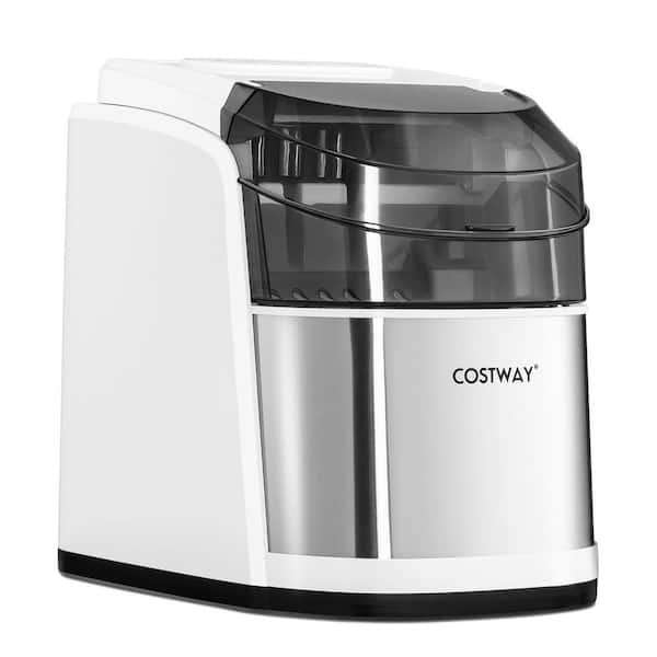 Countertop Ice Maker Machine, Portable Self-Cleaning Ice Machine with