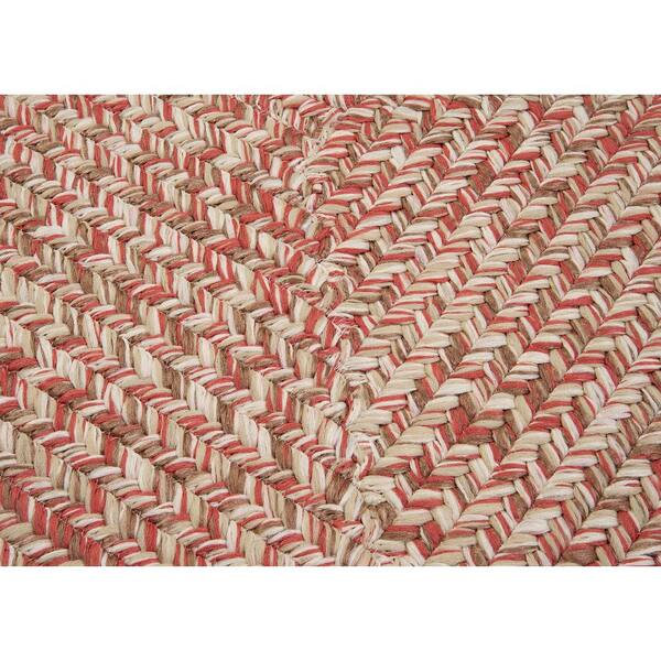 Wesley Porcelain Rose 12 ft. Square Tweed Indoor/Outdoor Area Rug