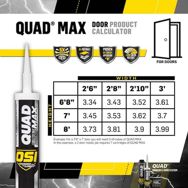 OSI QUAD Max 9.5 fl oz. Green #567 Exterior, Window, Door, and