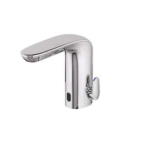 NextGen Selectronic Battery Powered Single Hole Touchless Bathroom Faucet with Above Deck Mixing 0.35 GPM in Chrome