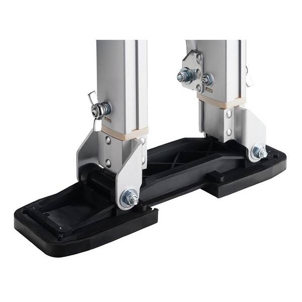 24 in. to 40 in. Adjustable Height Silver Drywall Stilts 24 in. to 40 in. Adjustable Height Silver Drywall Stilts