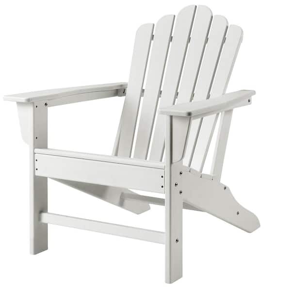 Afoxsos Outdoor Plastic Adirondack Chair for Garden Porch Patio Deck Backyard, Weather Resistant Accent Furniture