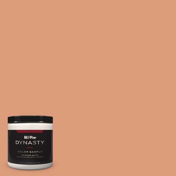 BEHR DYNASTY 8 oz. #MQ1-27 Dazzle and Delight One-Coat Hide Matte Stain-Blocking Interior/Exterior Paint & Primer Sample