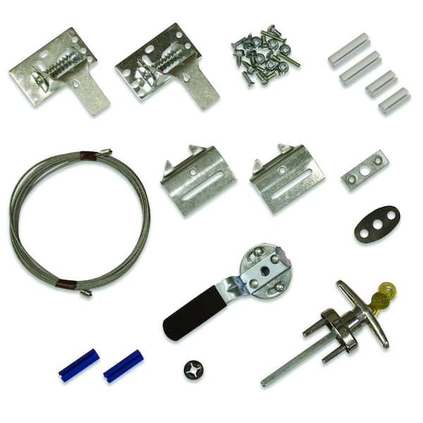 Clopay Garage Door Keyed Lock Set, Garage Door Lock Cylinder T Handle Kit