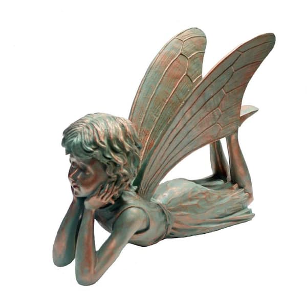 Suffolk Fairies 15 in. Dreamer Garden Statue