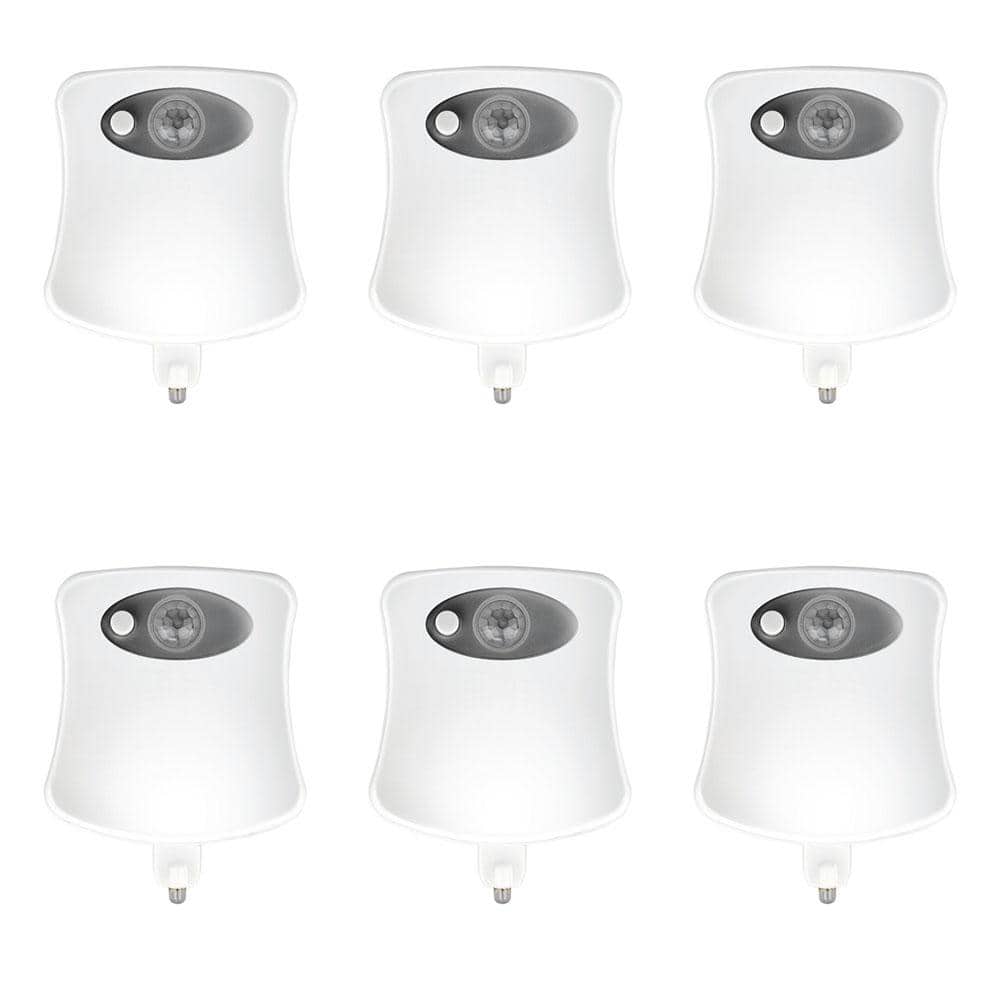 Smart Motion Sensor Toilet Seat Night Light in 8 Colors- Battery Operated -  wefulfil