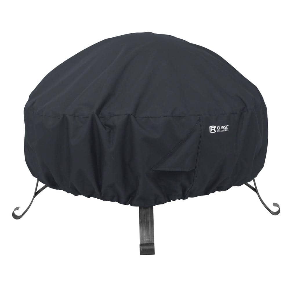 Classic Accessories Small Round Full Coverage Fire Pit Cover 55552