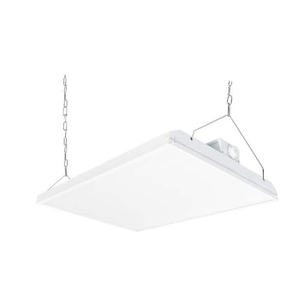 New Sight Lighting 2ft. 28350Lumens 800-Watt Equivalent Integrated LED White High Bay Light Fixture 120-277V 5000K Daylight 0-10V Dimming