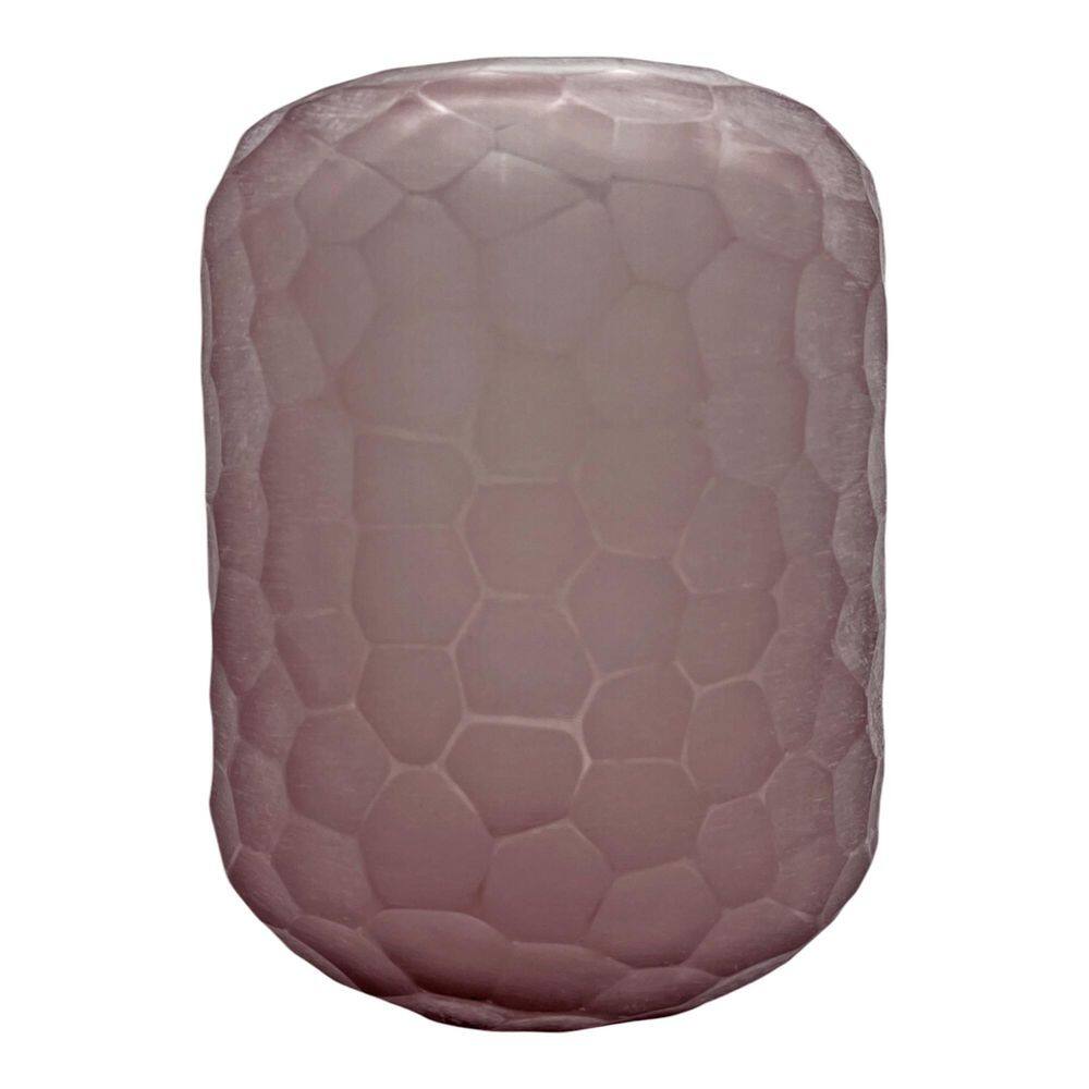 Light Pink 7 in. Patterned Cylinder Glass Vase price history on PriceWatchPro