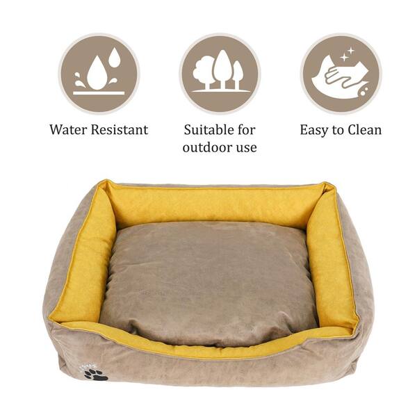 durable waterproof dog bed