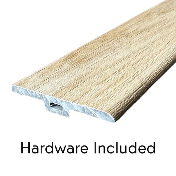 Hydrostop Pacific Shores 0.2 in. T x 1.8 in. W x 94 in. L Waterproof PVC T Molding