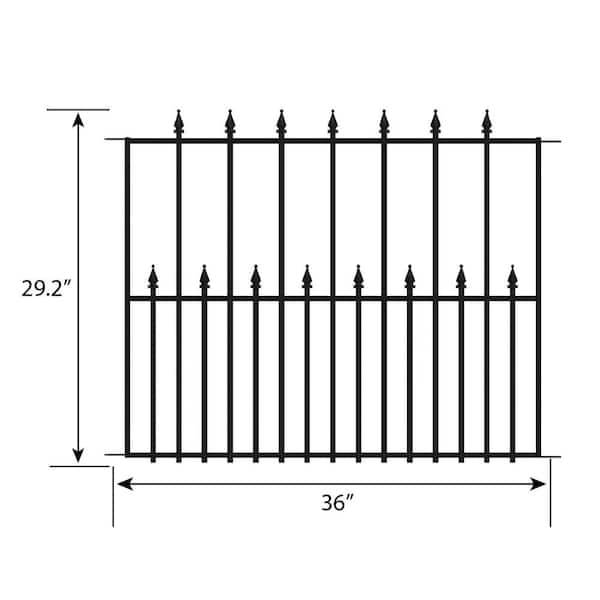 Home Depot Wrought Iron Fence Cost - Home Fence Ideas