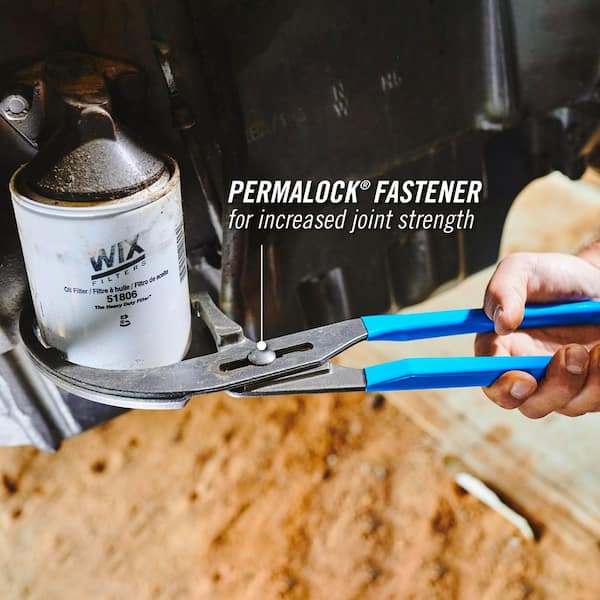 Channellock 212 12" Adjustable Oil Filter / PVC Pliers 4.25