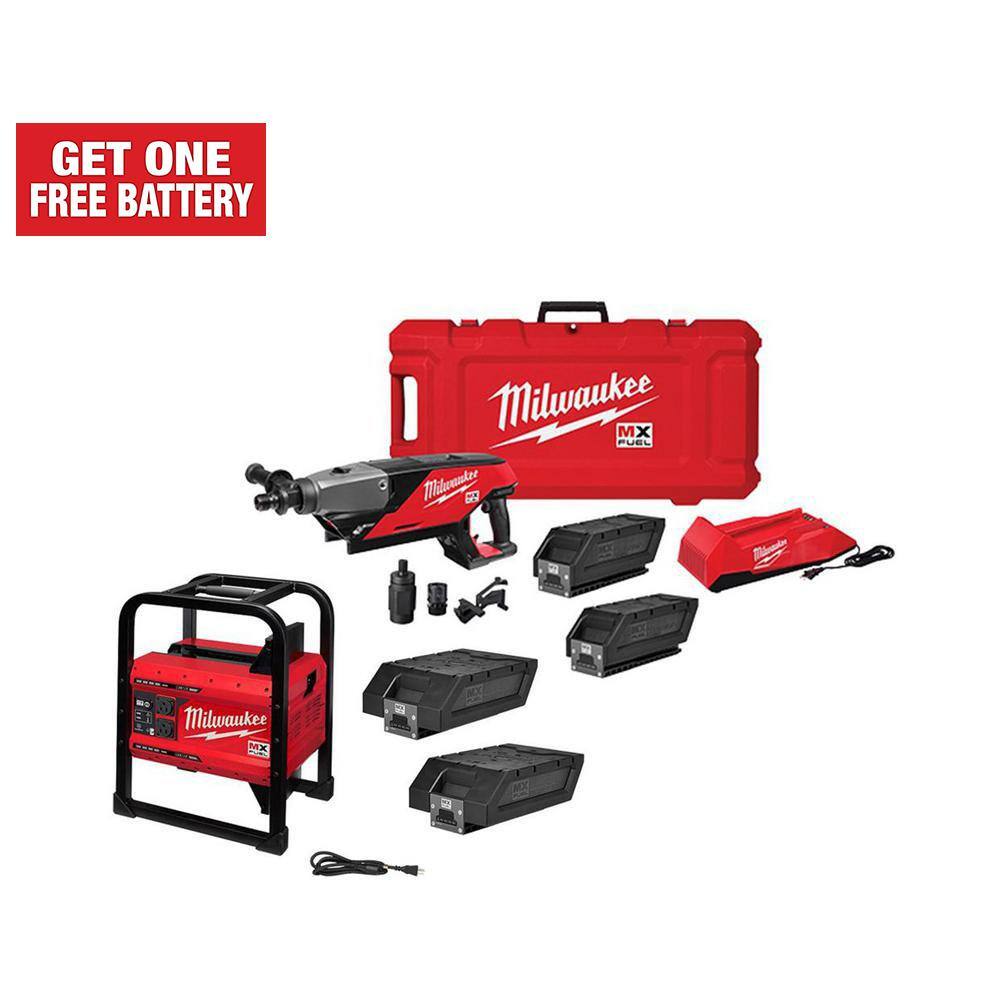Milwaukee MX FUEL 3600Watt/1800Watt Push Start Battery Powered