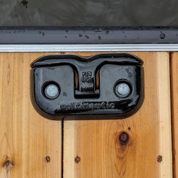 6 in. Flip-Up Cleat, Black