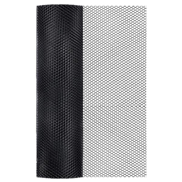 KIWDZFU Plastic Chicken Wire Fence Mesh Hexagonal Fencing Wire for