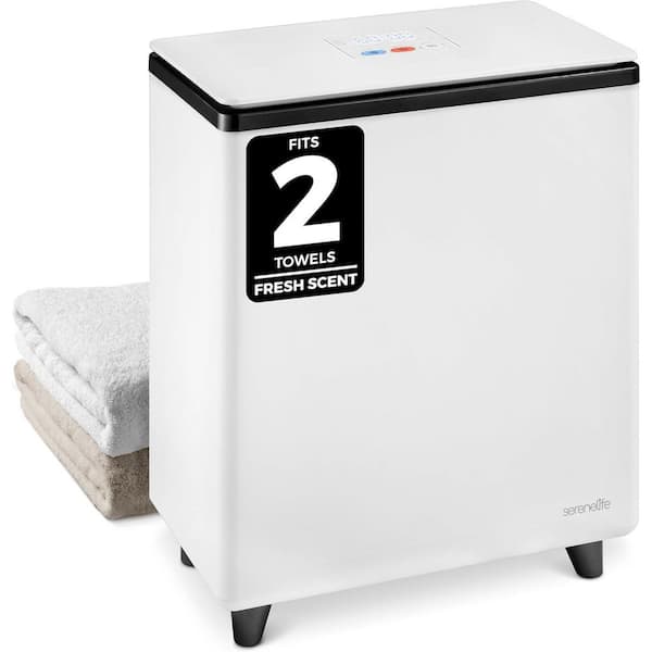 Towel Warmer Bucket-Single Touch, 2 Large Bath Towels, Black, 20L Capacity-SLTLR250