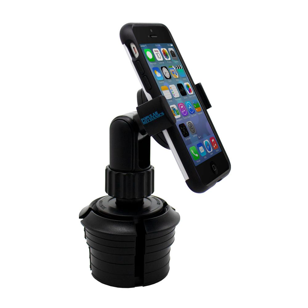 Phone Mount - Cup Holder Phone Mount With 360 Degree Rotation