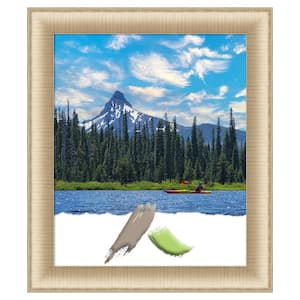 Elegant Brushed Honey Picture Frame Opening Size 20 x 24 in.
