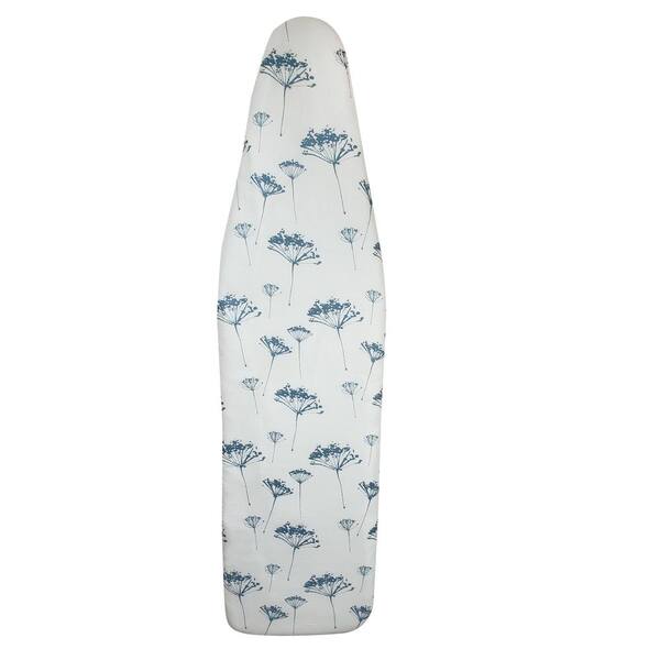 HOMZ Ultimate Ironing Board Cover with Pad in Blue Pricilla