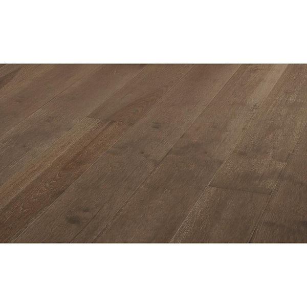 ASPEN FLOORING Cannon Hickory 1/2 in. T x 7.5 in. W Water Resistant Wire Brushed Engineered Hardwood Flooring (31.09 sqft/case)