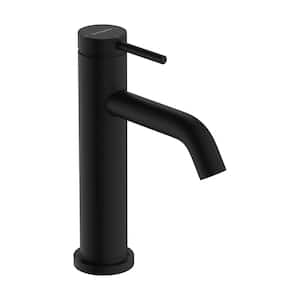 Tecturis S Single Handle Single Hole Bathroom Faucet in Matte Black