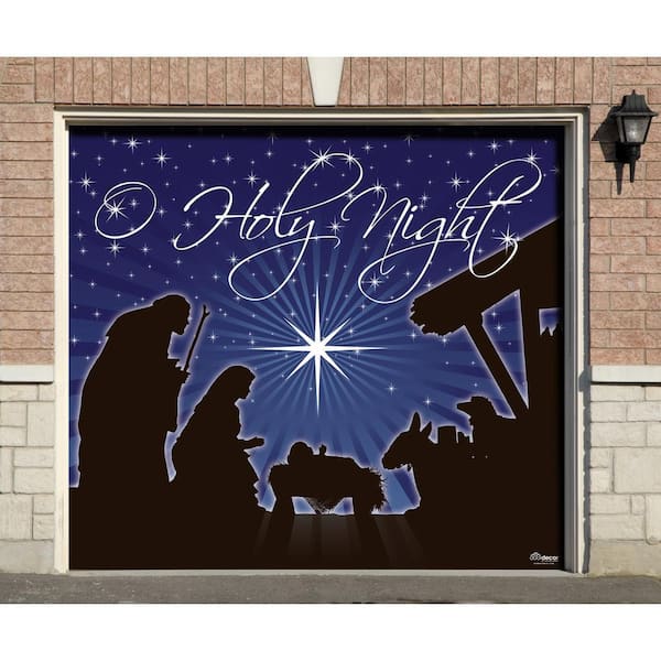 Large Oh Holy Night Digital Embroidery