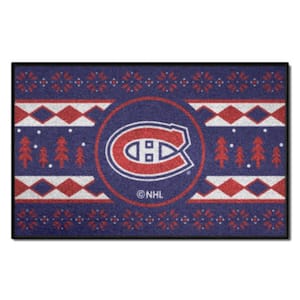 Fanmats Montreal Expos 4x6 Plush Rug - Retro Collection