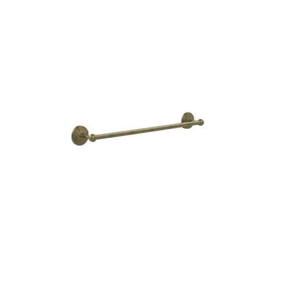 Allied Brass Monte Carlo Collection 24 in. Back to Back Shower Door Towel Bar in Antique Brass