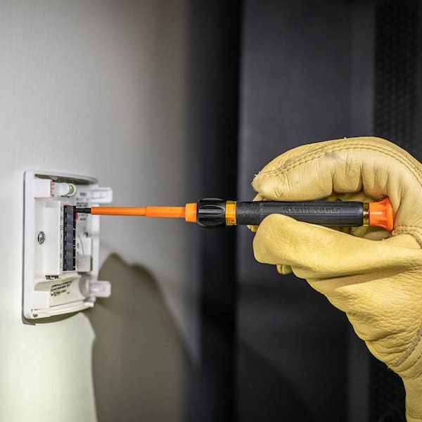 Klein Tools 8-in-1 Insulated Precision Screwdriver Set with Case