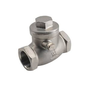 1 in. 316 Stainless Steel 200 PSI Swing Check Valve