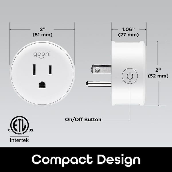 Gosund Smart Plug with Timer Compatible with Alexa, No Hub Required, ETL and FCC Listed WiFi Enabled Remote Control Smart Socket, Only Supports