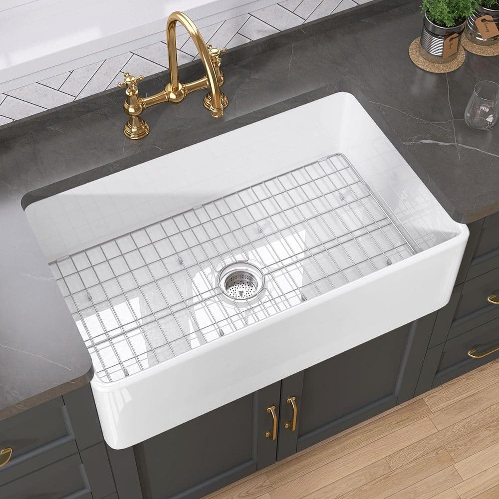 Sink below RF 3枚セット Topmount Drop-In 18G Stainless Steel 33-1/8 in. 3 Hole 60/40