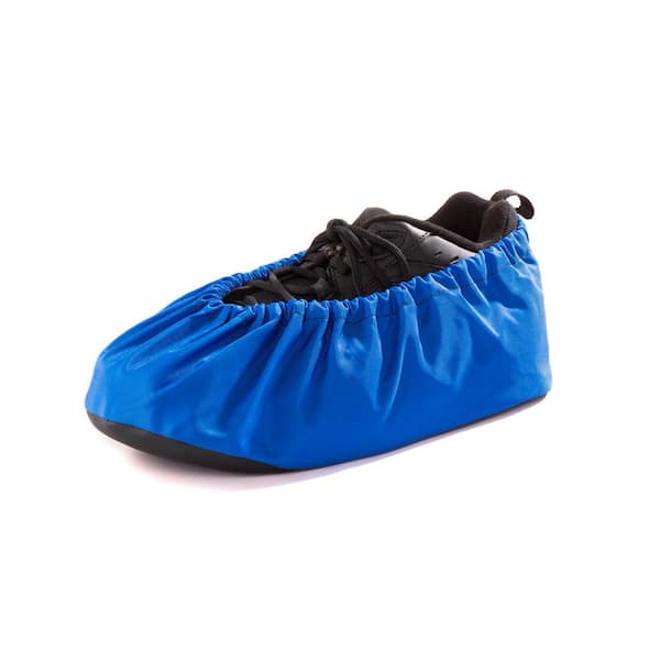 Pro Shoe Covers Unisex Size Medium Royal Blue Washable Shoe Covers Non-Skid (1-Pair)