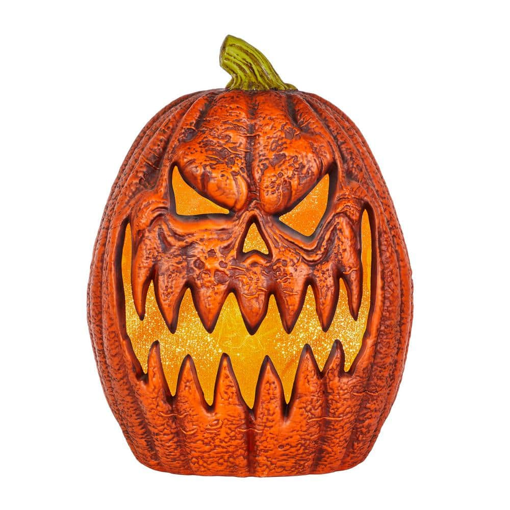 Home Accents Holiday 21 buy in Grimacing LED Pumpkin Jack O' Lantern