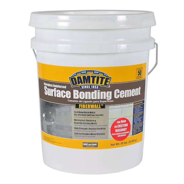 DAMTITE 50 lbs. Fiberwall Surface Bonding Cement in Gray